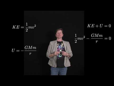 Gravitational potential energy & Escape Velocity