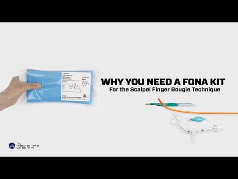 What's Wrong with the Scalpel Finger Bougie Technique and How a Kit Can Make It Better.