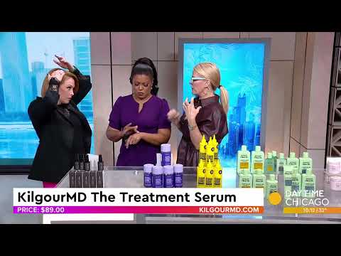 KilgourMD featured on WGN9 Daytime Chicago The Best Hair Products 2024