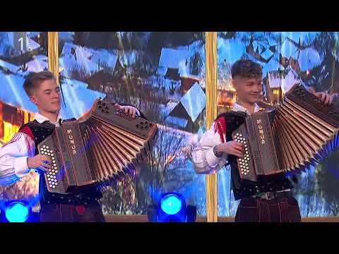 Harmonikarji GŠ Mateja Banovška - Dobro jutro (ZIMSKI POZDRAV)