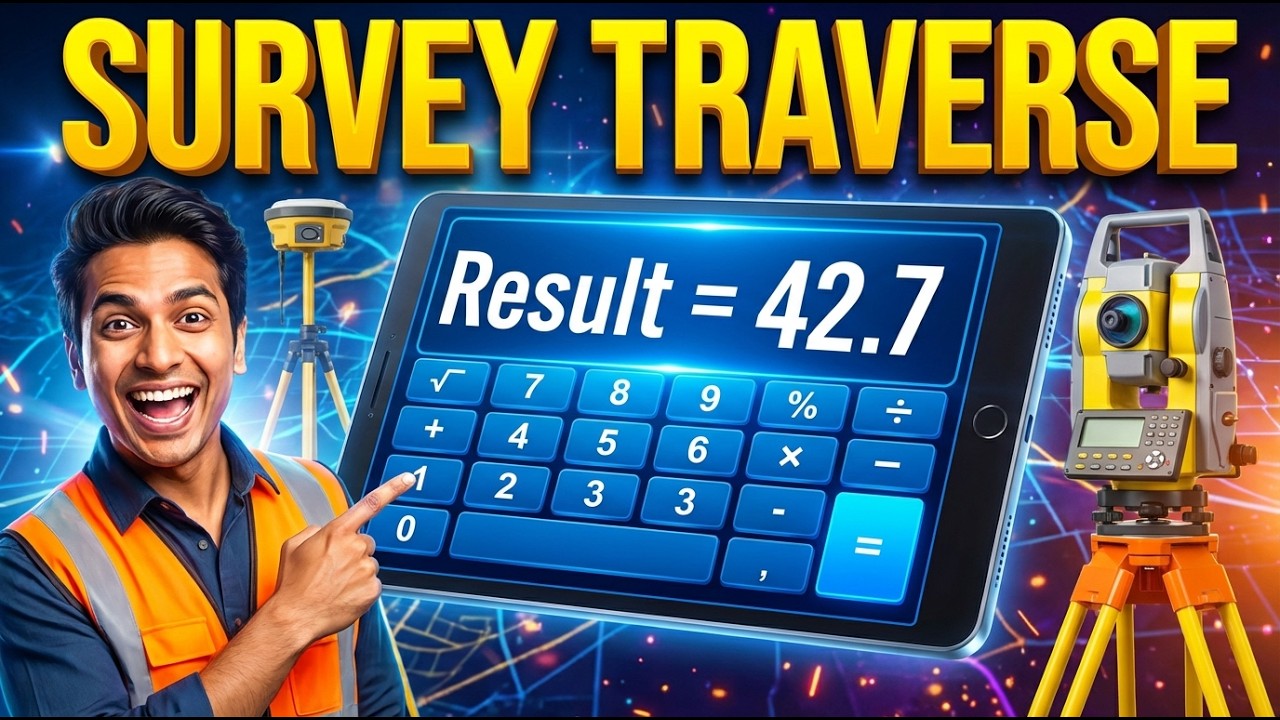 Survey Traverse Interactive Calculator