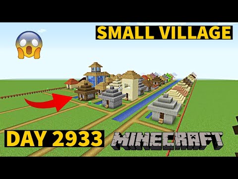 ULTIMATE Minecraft Village Build in 2023 - Day 2933