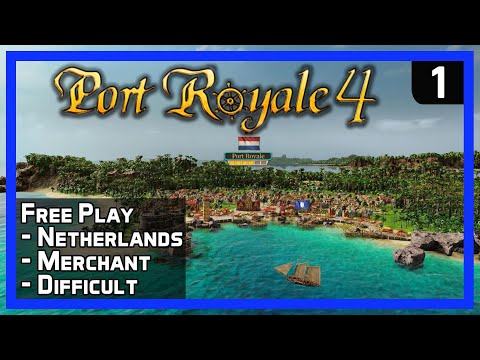 Port Royale 4 - Sandbox Ep 1 - How to Make Money & Gain Fame! - New Tycoon Strategy Game 2020