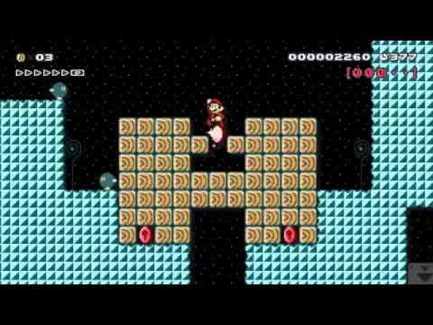 Super Mario Maker Levels: "Bob-ombing for Key Coins"