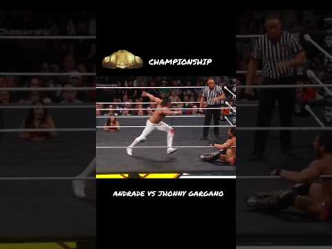 Andrade vs Johnny Gargano NXT championship 🤯 match.