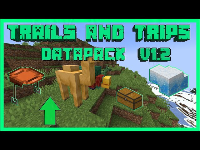 Trails and Trips Minecraft Data Pack