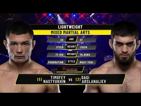 Timofey Nastyukhin vs. Dagi Arslanaliev | ONE Championship Full Fight