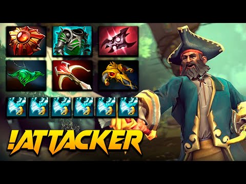 Attacker 200 IQ Kunkka Pirate - Dota 2 Pro Gameplay [Watch & Learn]