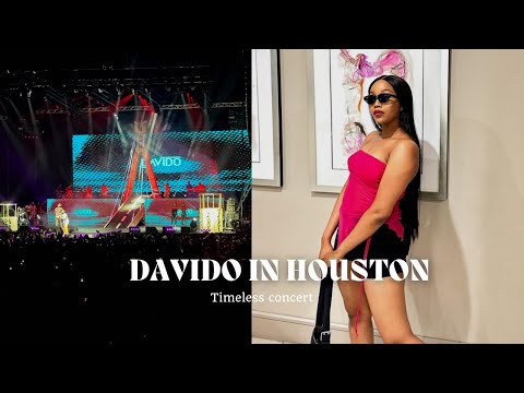 My First Concert in the USA 🇺🇸 Davido in Houston, Texas