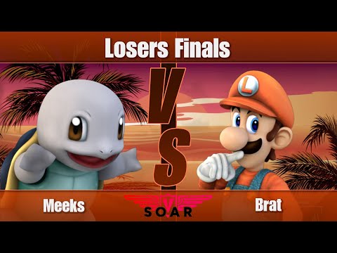 SOAR Fall 2022 - Losers Finals - Meeks (Squirtle) vs. Brat (Luigi)