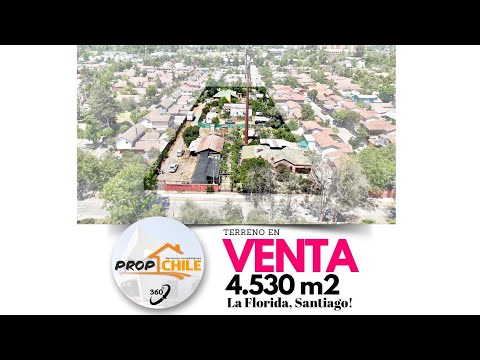 Video de Terreno 5.000 M2 En Venta, La Florida