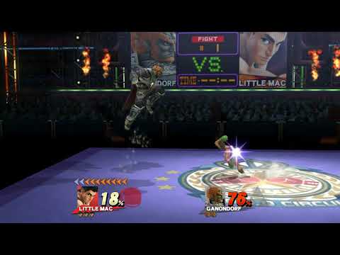 SSB: Little Mac vs Ganondorf