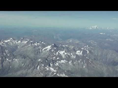 Pilot's eye view take off from Nice