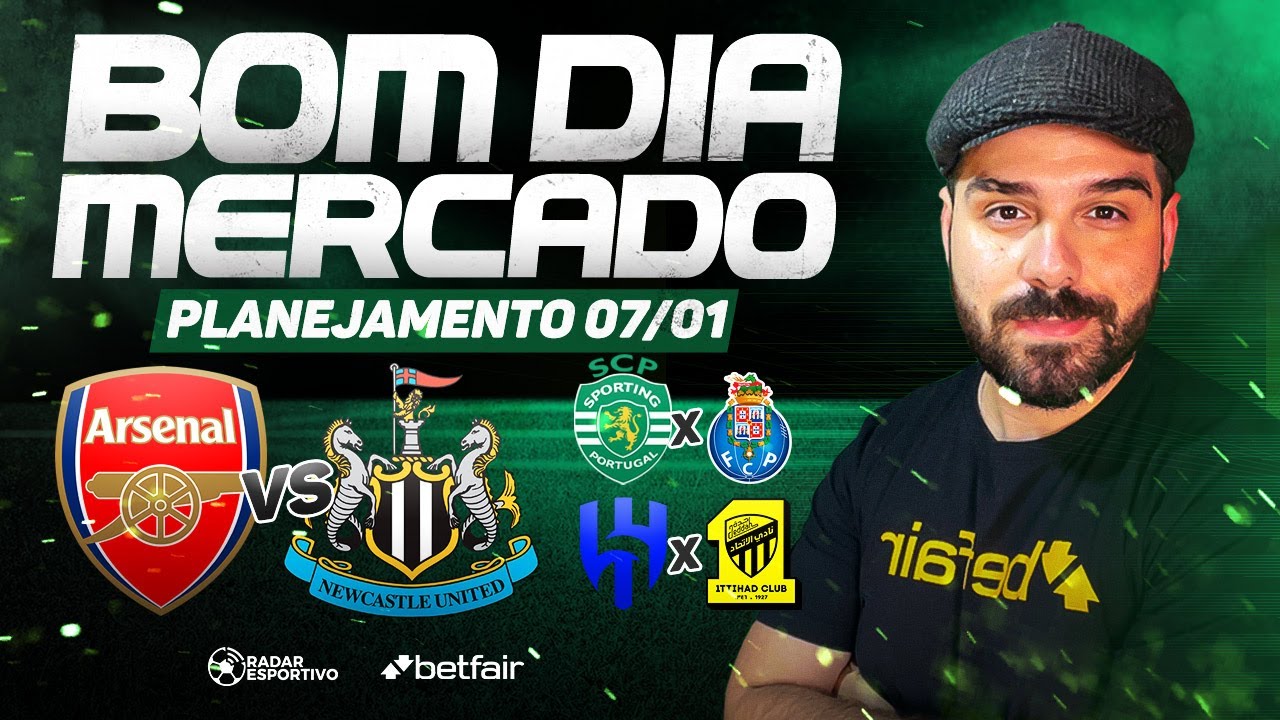 Planejamento para Trader Esportivo - Dia 07/01/25