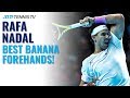 25 Times Rafa Nadal Hit An Unreal Banana Forehand!