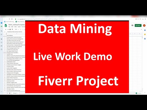 Virtual Assistant Data Entry work demo for beginners on Fiverr | Upwork with practice file