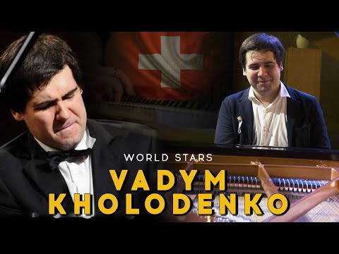 International star, Ukrainian pianist VADYM KHOLODENKO at the Festival ArtDIALOG in Switzerland
