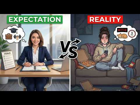 #Expectation vs #Reality || socha kuch aur hua kuch aur || Cheap Dopamine vs Real Success 🧠🔥