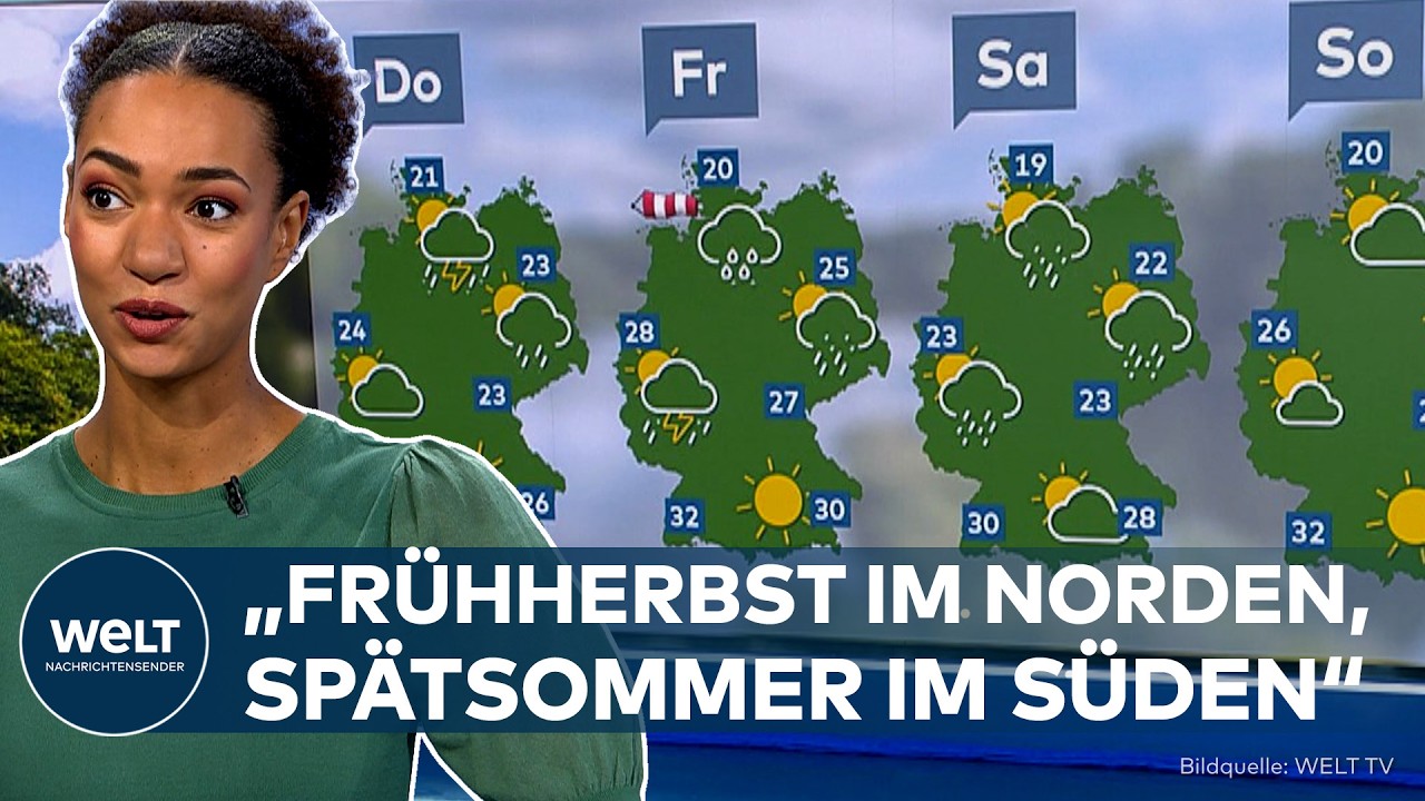 WETTER-CHAOS IN DEUTSCHLAND: Sonne vs. Schauer – So kommt der Wetterumschwung bis zum Wochenende