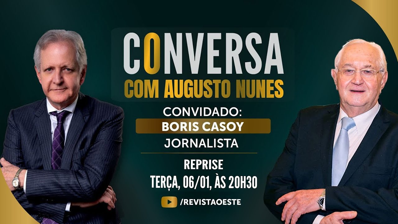 CONVERSA COM BORIS CASOY - JORNALISTA