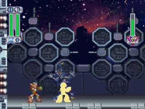 Megaman X4 Bosses with their weakness as X