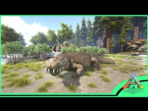 Taming A Mega Croc!!!! - Ark Survival Evolved [Ep.44 The Island]