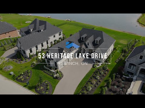 53 Heritage Lake Drive, Puslinch (Unbranded) - Aerial Video