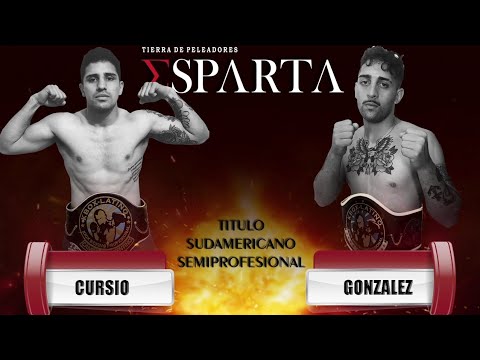 Esparta XXX Título Sudamericano KBOX  David "TNT" Cursio VS Lautaro "PIPI" Gonzalez