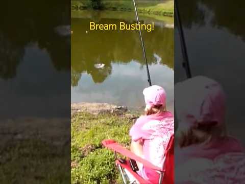 Bry the Bream Buster! Catching Bream with worms! #fishing
