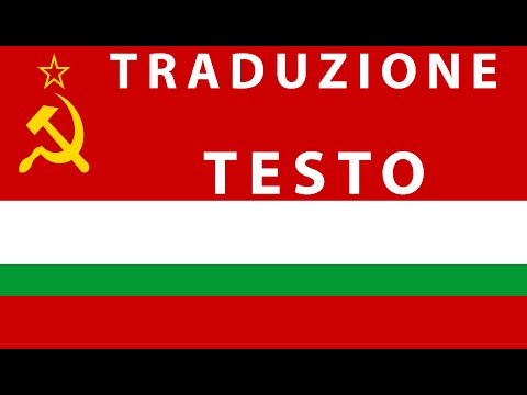 Inno Tagikistan Repubblica Socialista Sovietica TRADUZIONE + TESTO anthem Tajikistan societ republic
