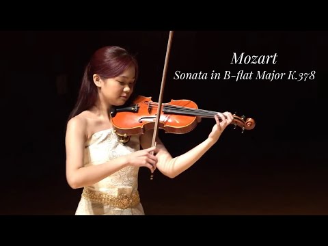 Mozart - Violin Sonata in B-flat Major K.378 (complete)