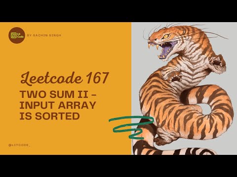 Leetcode 167. Two Sum II - Input Array Is Sorted - Python