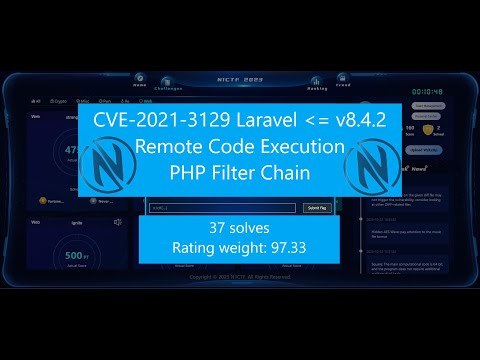 laravel - N1CTF 2023 - Web Challenge Writeup