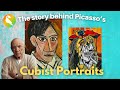 The Amazing Story Behind Picasso S Cubist Portraits 1 Minute Crash Course
