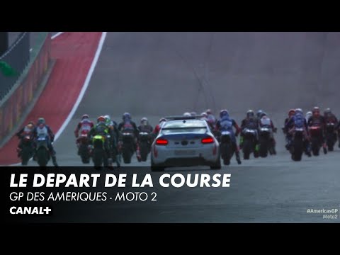 Le départ de la course - Grand Prix des Amériques - Moto 2