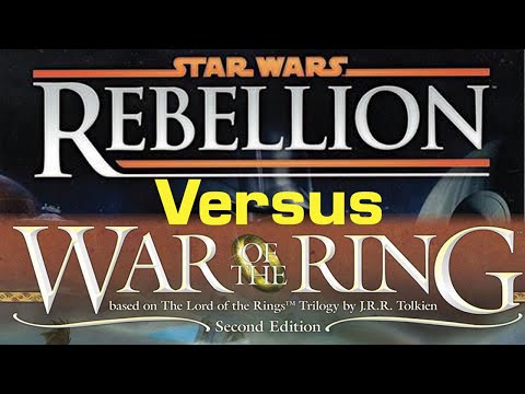 Comparing War of the Ring and Star Wars Rebellion