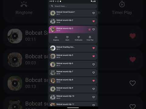 Bobcat Sounds