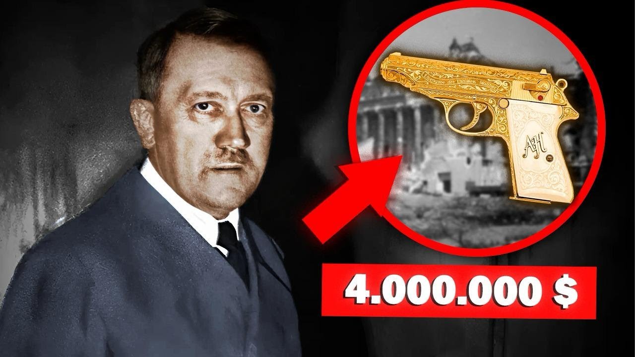 What happened to Hitler's personal belongings after World War II?