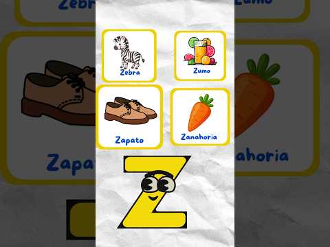 📚 LEARN the LETTER Z with FUN Words! 🐝✨ | Alphabet for Kids