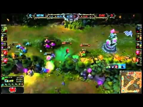 MYM Czaru Orianna VS DAE Game 1   Fan Made Highlights   EU LCS Summer Promotion MUST SEE