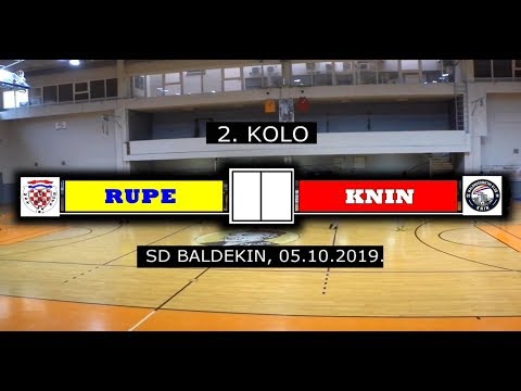 ŽMNL- 2. KOLO: RUPE - KNIN, ŠIBENIK 05.10.2019.