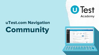 uTest.com Navigation | Community