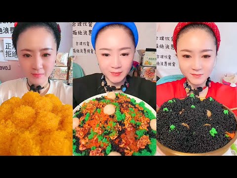 Seafood & Fish Roe Eating Show | Home Style Mukbang #88