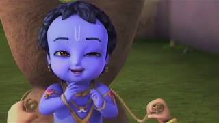 CUTE krishna refuses maiya  Little krishna 