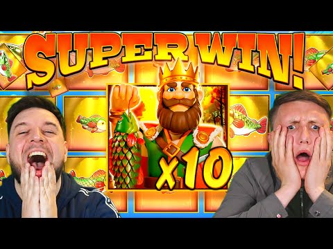 INSANE MAX STAGE BONUS ON BIG BASS GOLDEN LAKES!