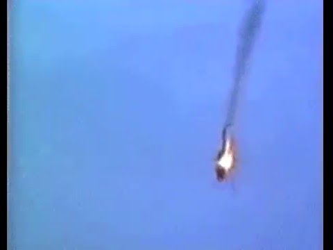 Chechen Freedom Fighters shooting in Chechnya Russian helicopter down