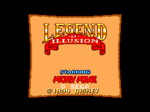 Legend of Illusion starring Mickey Mouse Master System