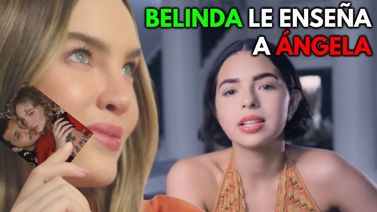 BELINDA le enseña a ÁNGELA AGUILAR... Le dice que tiene que estar ORGULLOSA de ser MEXICANA