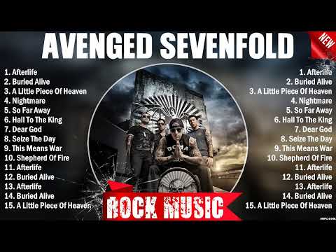 Avenged Sevenfold Greatest Hits Playlist Full Album ~ Best Rock Songs Collection Of All Time