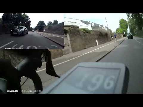 RJ18BTO - Priory Lane Cycle Lane Preacher Nonsense - No Police Action